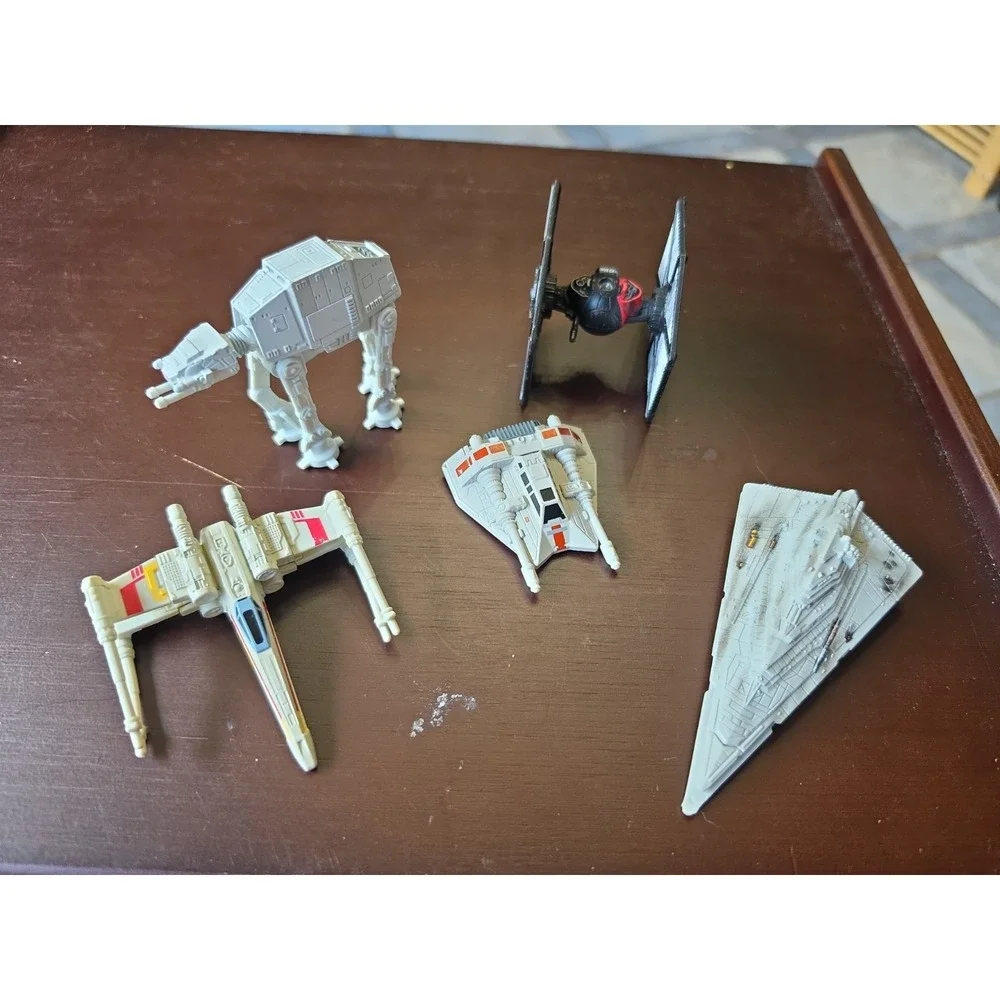 Star Wars Starships Hot Wheels‎ Lot Of 5 Die-Cast LFL Vehicles